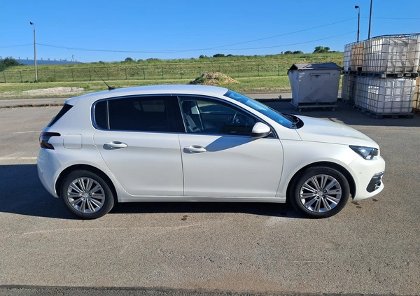 Peugeot 308 cena 69999 przebieg: 42300, rok produkcji 2019 z Kraków małe 137